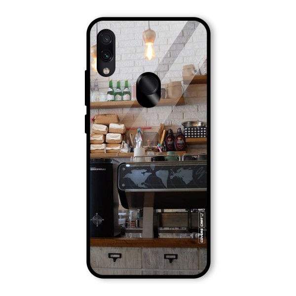 Fresh Brews Glass Back Case for Redmi Note 7