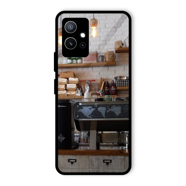 Fresh Brews Glass Back Case for Vivo T1 5G