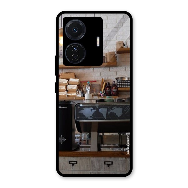 Fresh Brews Glass Back Case for Vivo T1 Pro