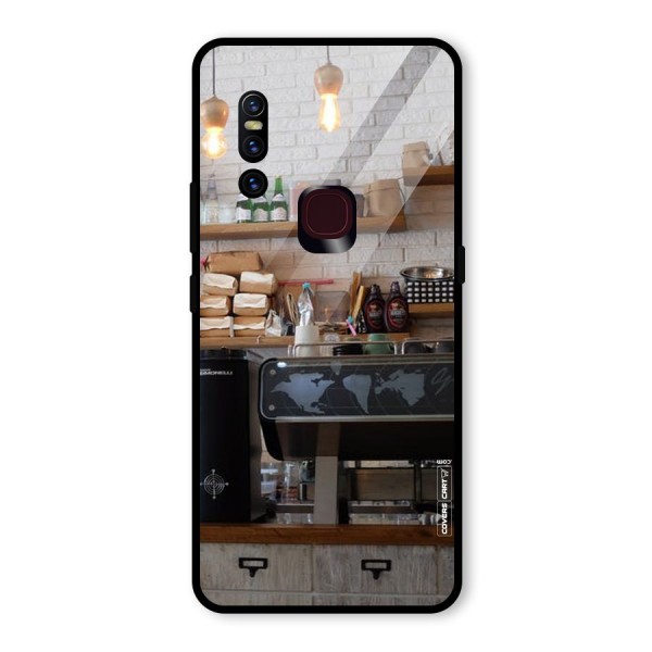 Fresh Brews Glass Back Case for Vivo V15