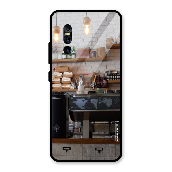 Fresh Brews Glass Back Case for Vivo V15 Pro