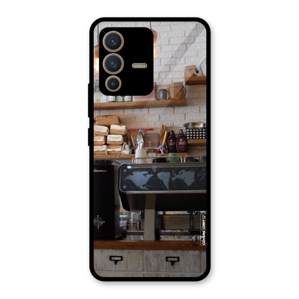 Fresh Brews Glass Back Case for Vivo V23 5G