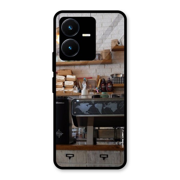 Fresh Brews Glass Back Case for Vivo Y22