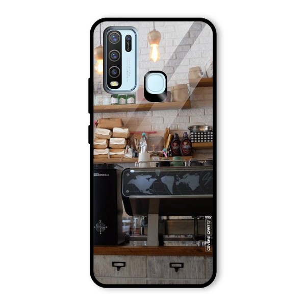 Fresh Brews Glass Back Case for Vivo Y30