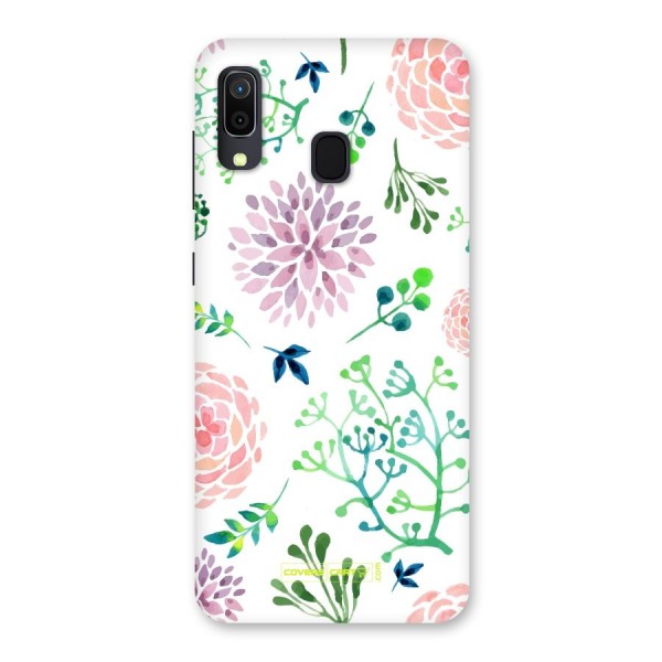 Fresh Floral Back Case for Galaxy A20