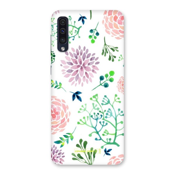 Fresh Floral Back Case for Galaxy A50