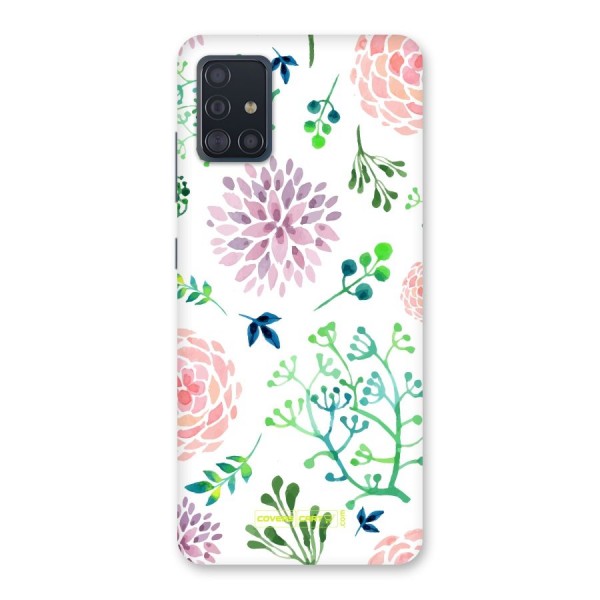 Fresh Floral Back Case for Galaxy A51