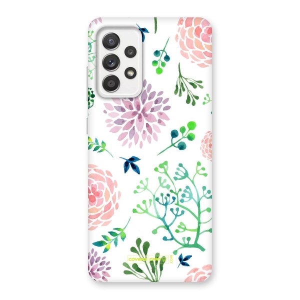 Fresh Floral Back Case for Galaxy A52