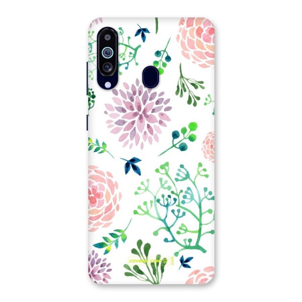 Fresh Floral Back Case for Galaxy A60