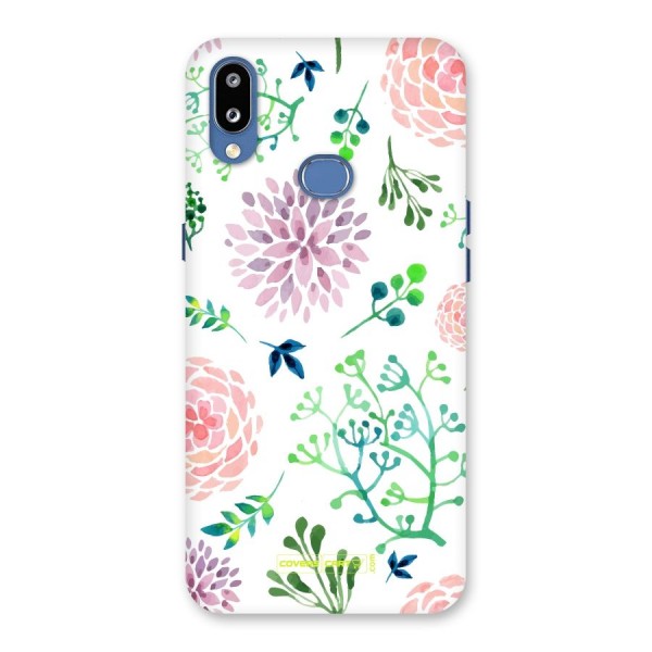 Fresh Floral Back Case for Galaxy M01s