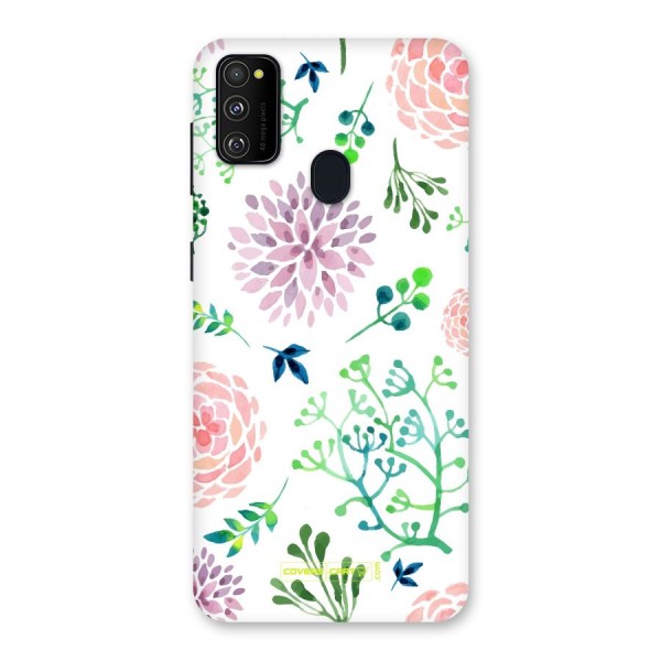 Fresh Floral Back Case for Galaxy M21