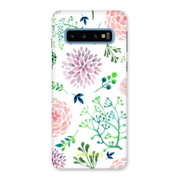 Fresh Floral Back Case for Galaxy S10