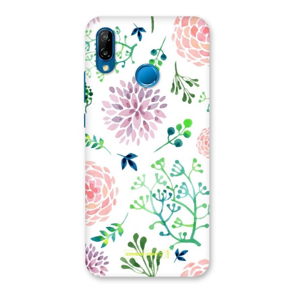 Fresh Floral Back Case for Huawei P20 Lite