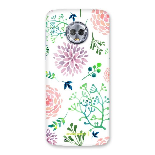 Fresh Floral Back Case for Moto G6