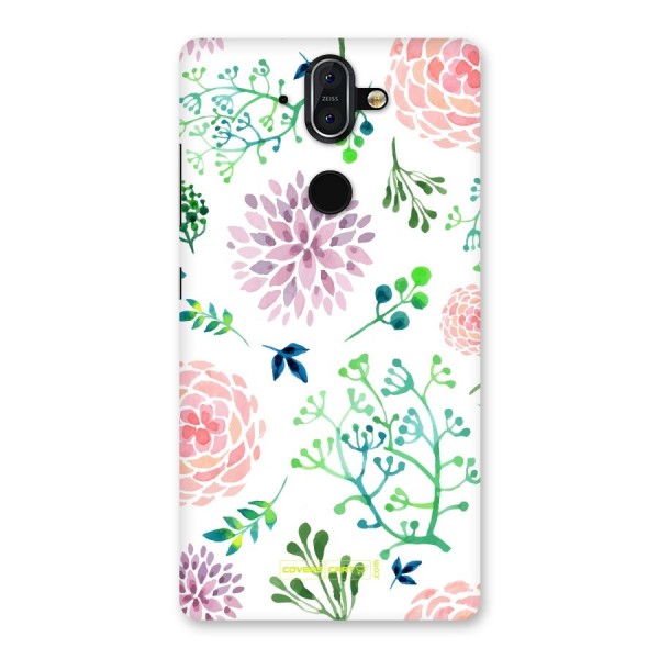 Fresh Floral Back Case for Nokia 8 Sirocco