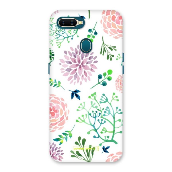 Fresh Floral Back Case for Oppo A12