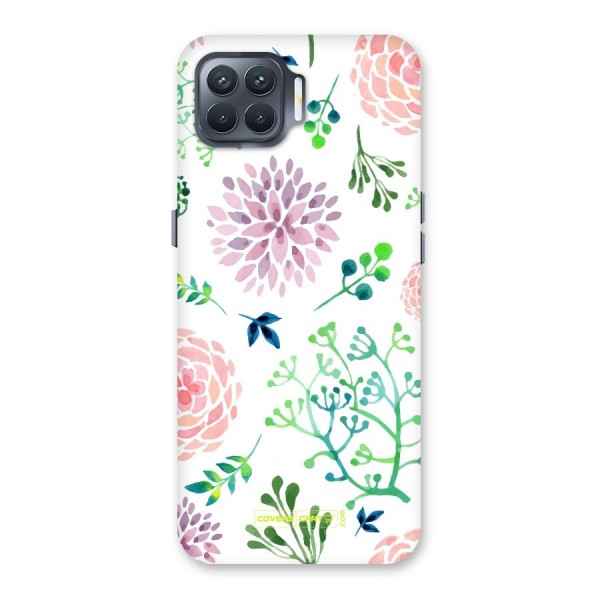 Fresh Floral Back Case for Oppo F17 Pro