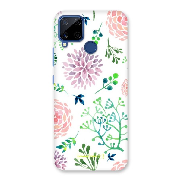 Fresh Floral Back Case for Realme C15