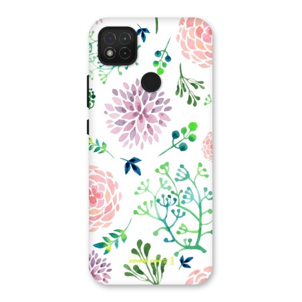 Fresh Floral Back Case for Redmi 9C