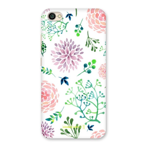 Fresh Floral Back Case for Redmi Y1 Lite