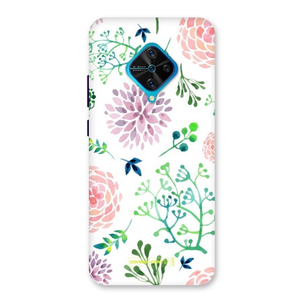 Fresh Floral Back Case for Vivo S1 Pro