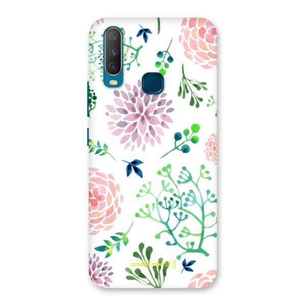 Fresh Floral Back Case for Vivo U10