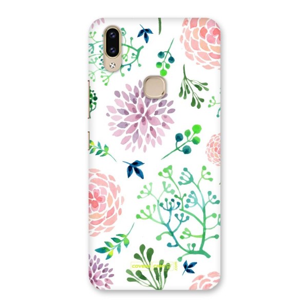 Fresh Floral Back Case for Vivo V9