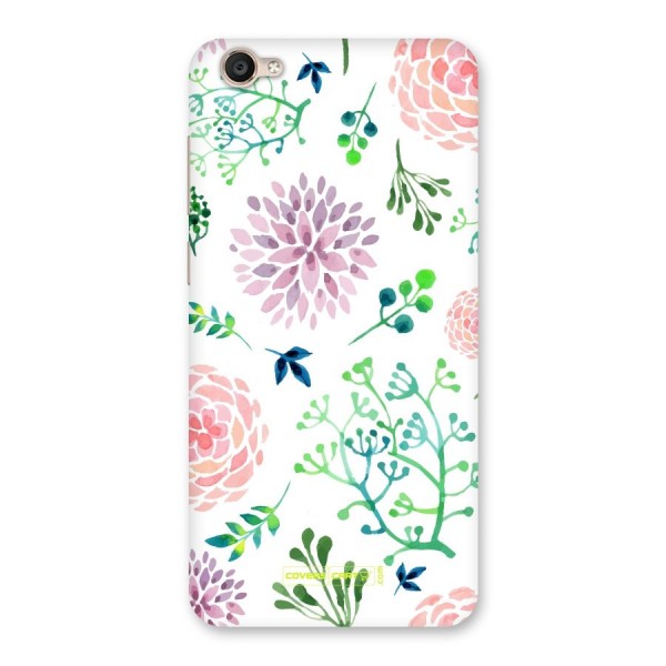 Fresh Floral Back Case for Vivo Y55s