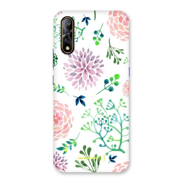 Fresh Floral Back Case for Vivo Z1x