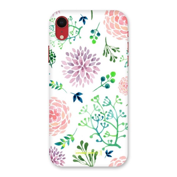 Fresh Floral Back Case for iPhone XR