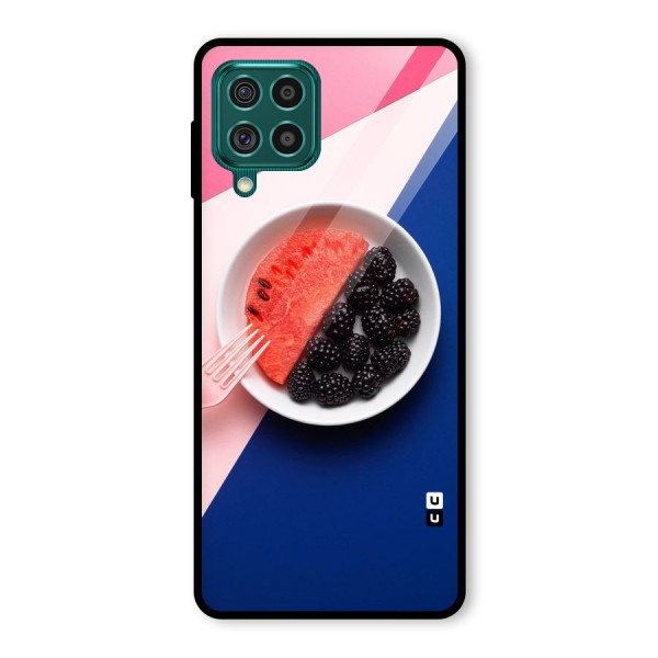 Fresh Fruit Season Glass Back Case for Galaxy F62