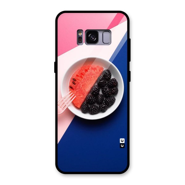 Fresh Fruit Season Glass Back Case for Galaxy S8