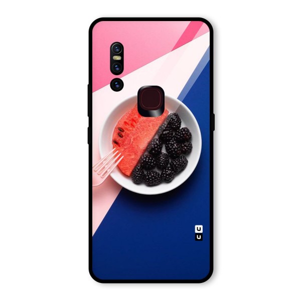 Fresh Fruit Season Glass Back Case for Vivo V15