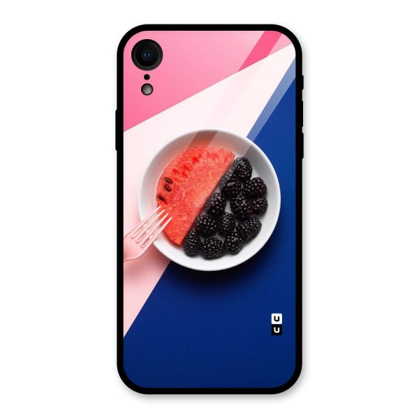 Fresh Fruit Season Glass Back Case for XR