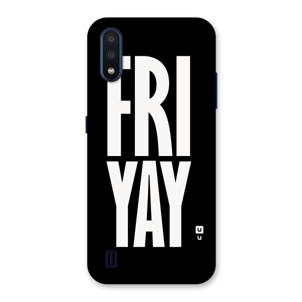 Fri Yay Back Case for Galaxy M01