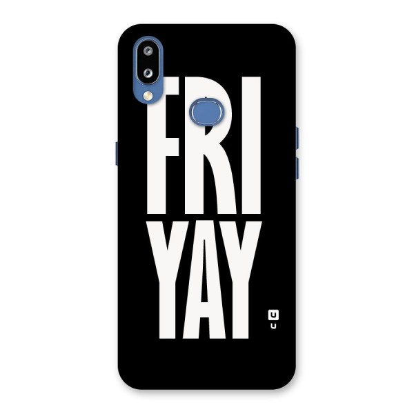 Fri Yay Back Case for Galaxy M01s