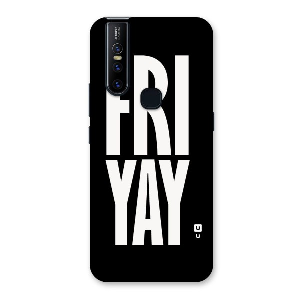 Fri Yay Back Case for Vivo V15