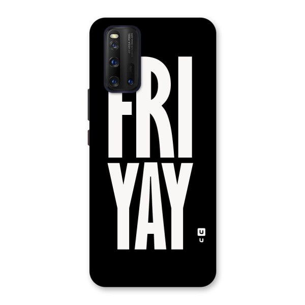 Fri Yay Back Case for Vivo iQOO 3