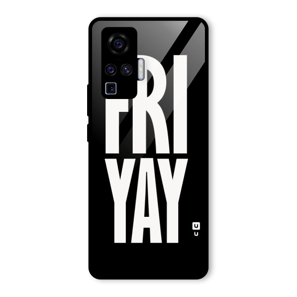 Fri Yay Glass Back Case for Vivo X50 Pro