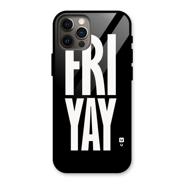 Fri Yay Glass Back Case for iPhone 12 Pro