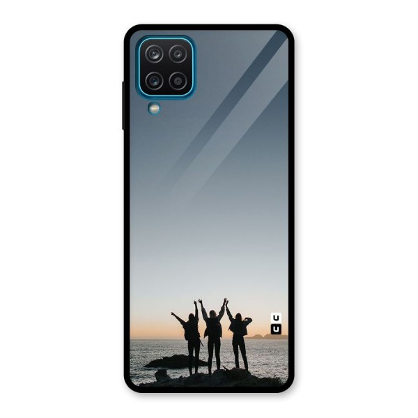 Friendship Glass Back Case for Galaxy A12