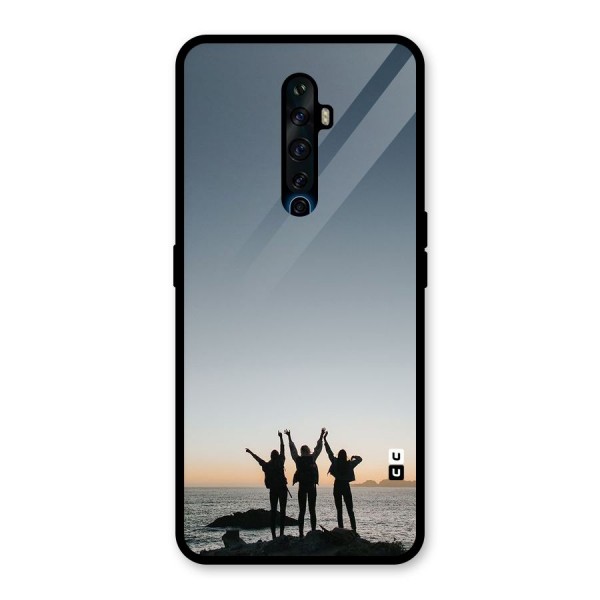 Friendship Glass Back Case for Oppo Reno2 Z