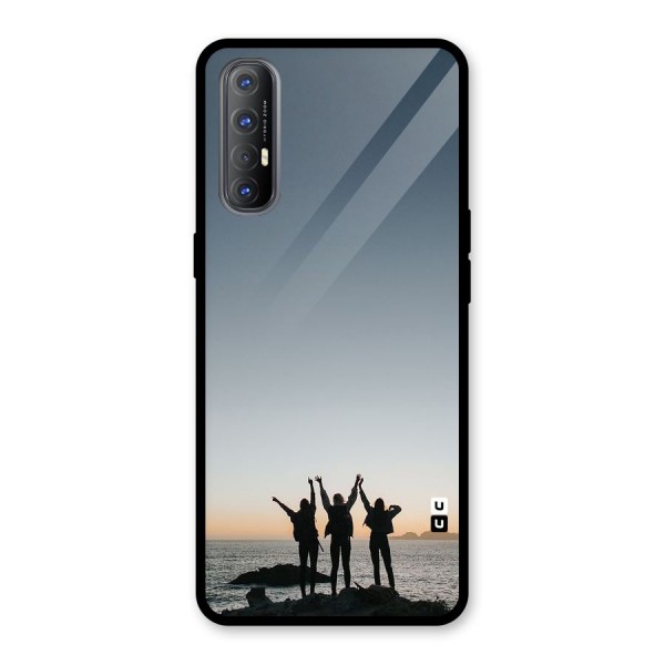 Friendship Glass Back Case for Oppo Reno3 Pro