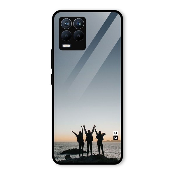 Friendship Glass Back Case for Realme 8 Pro