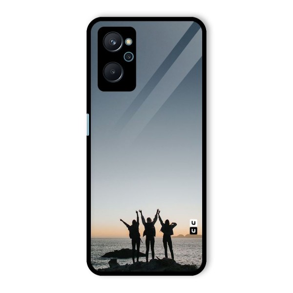 Friendship Glass Back Case for Realme 9i