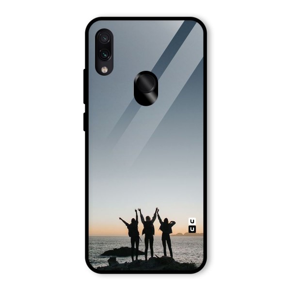 Friendship Glass Back Case for Redmi Note 7