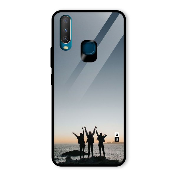 Friendship Glass Back Case for Vivo Y12