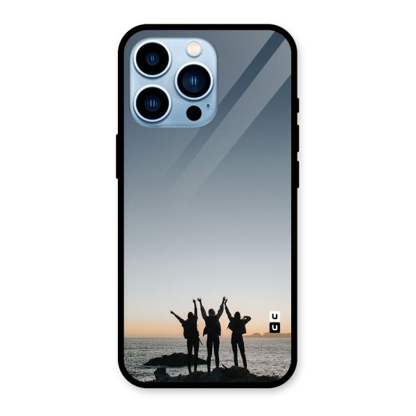 Friendship Glass Back Case for iPhone 13 Pro