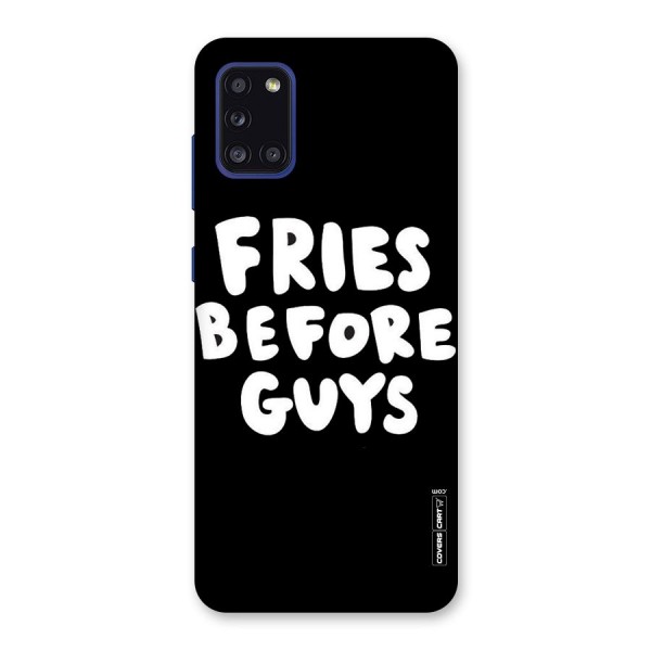Fries Always Back Case for Galaxy A31