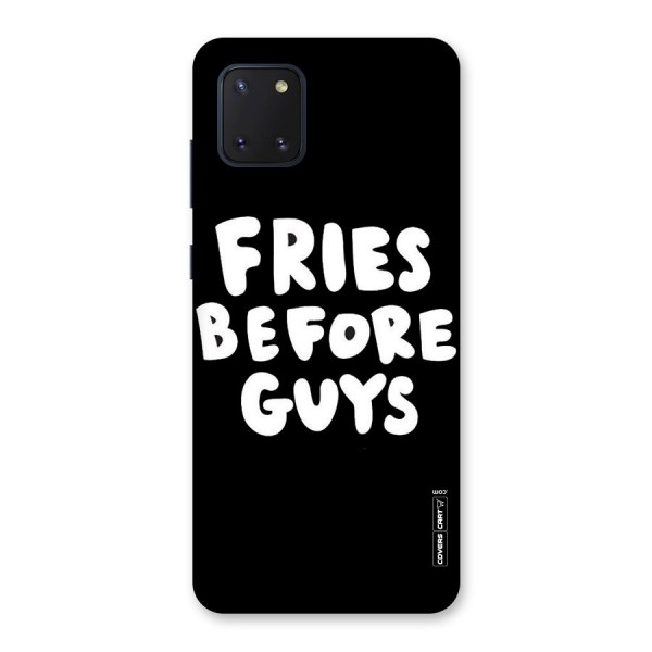 Fries Always Back Case for Galaxy Note 10 Lite